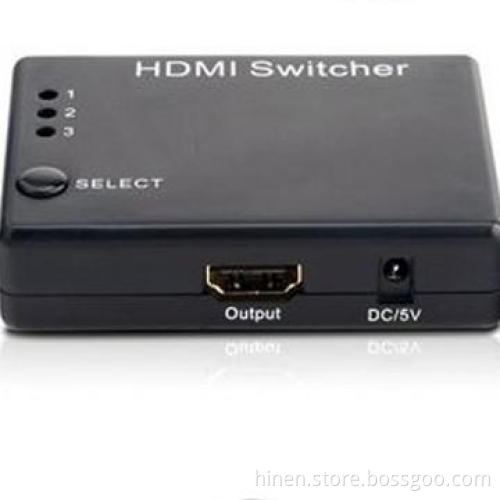 Mini HDMI Amplifier Switcher Support HDMI Hight Speed HDMI Cable